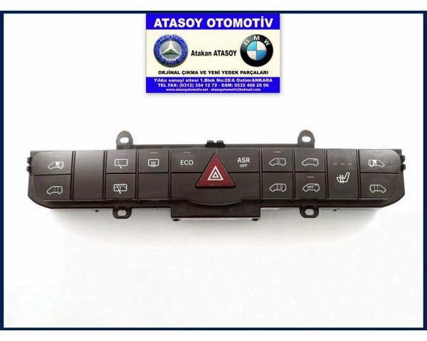 MERCEDES W639 VİANO KONTROL PANELİ 6398702010 A6398702010 A6398701010 33685001-01 , 6398701910 A6398701910 A6398700910 A6394420023 33684901-00 MERCEDES W639 VİTO KONTROL PANELİ